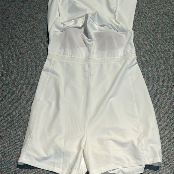 White Athletic Dress NWT size large cotton - Picture 8 of 13